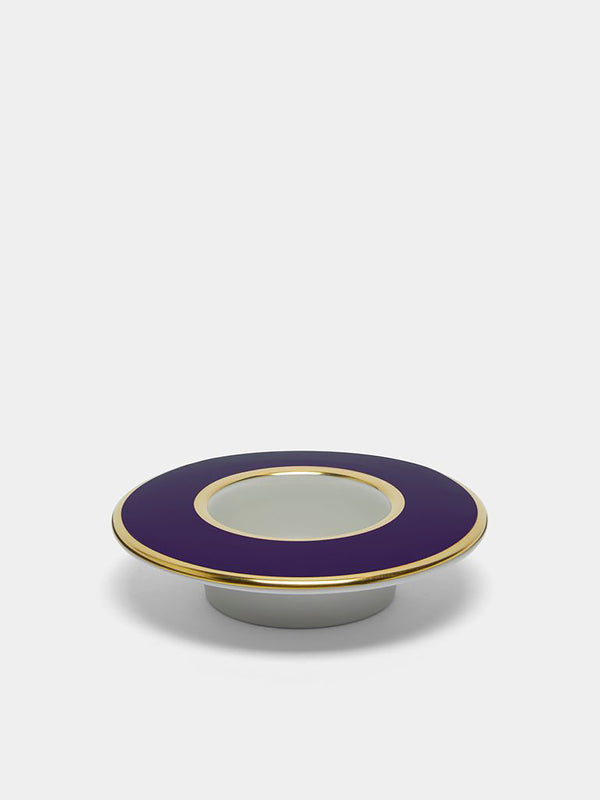 Augarten - Hand-Painted Porcelain Tealight Holders (Set of 2) -  - ABASK - 