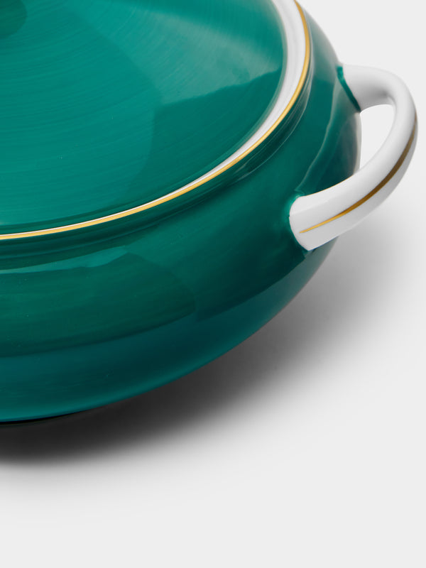 Robert Haviland & C. Parlon - Coco Hand-Painted Porcelain Soup Tureen -  - ABASK