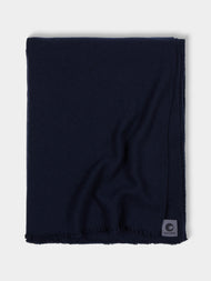 Denis Colomb - Cashmere Travel Blanket (78.5in/2m) - Navy - ABASK