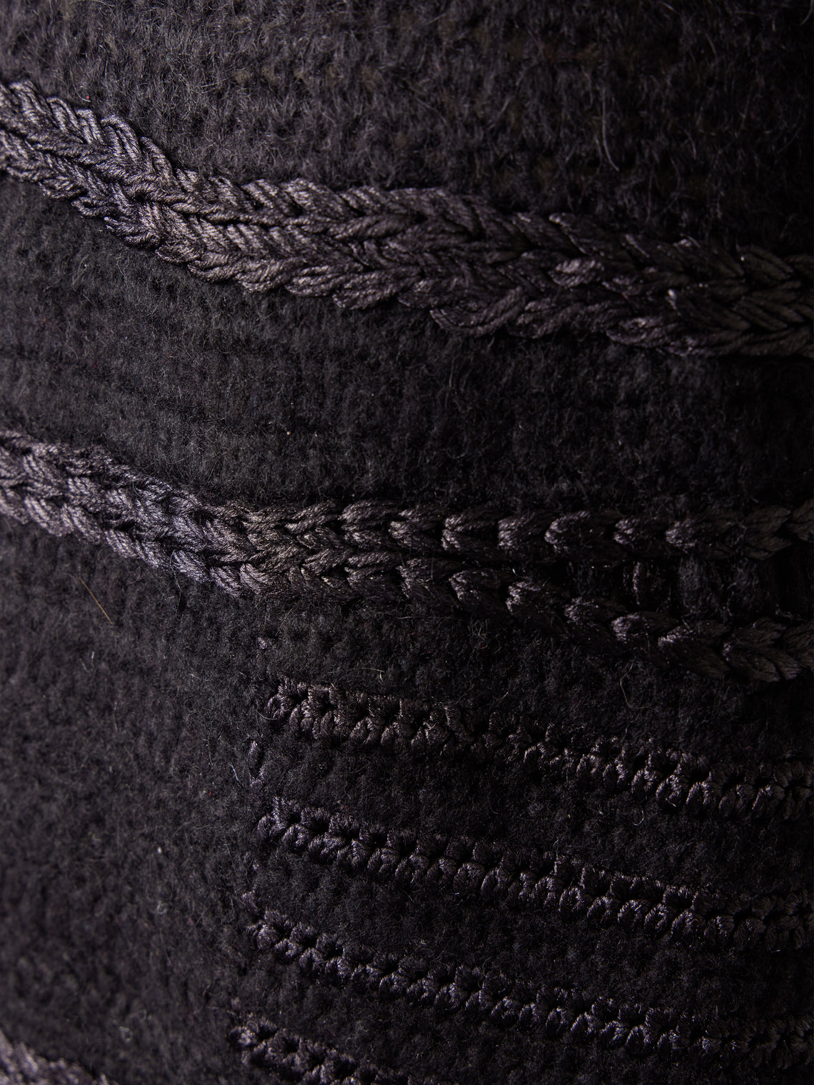 Heirlome - Vida Silk and Cashmere-Blend Sweater | Size: S - Black - ABASK