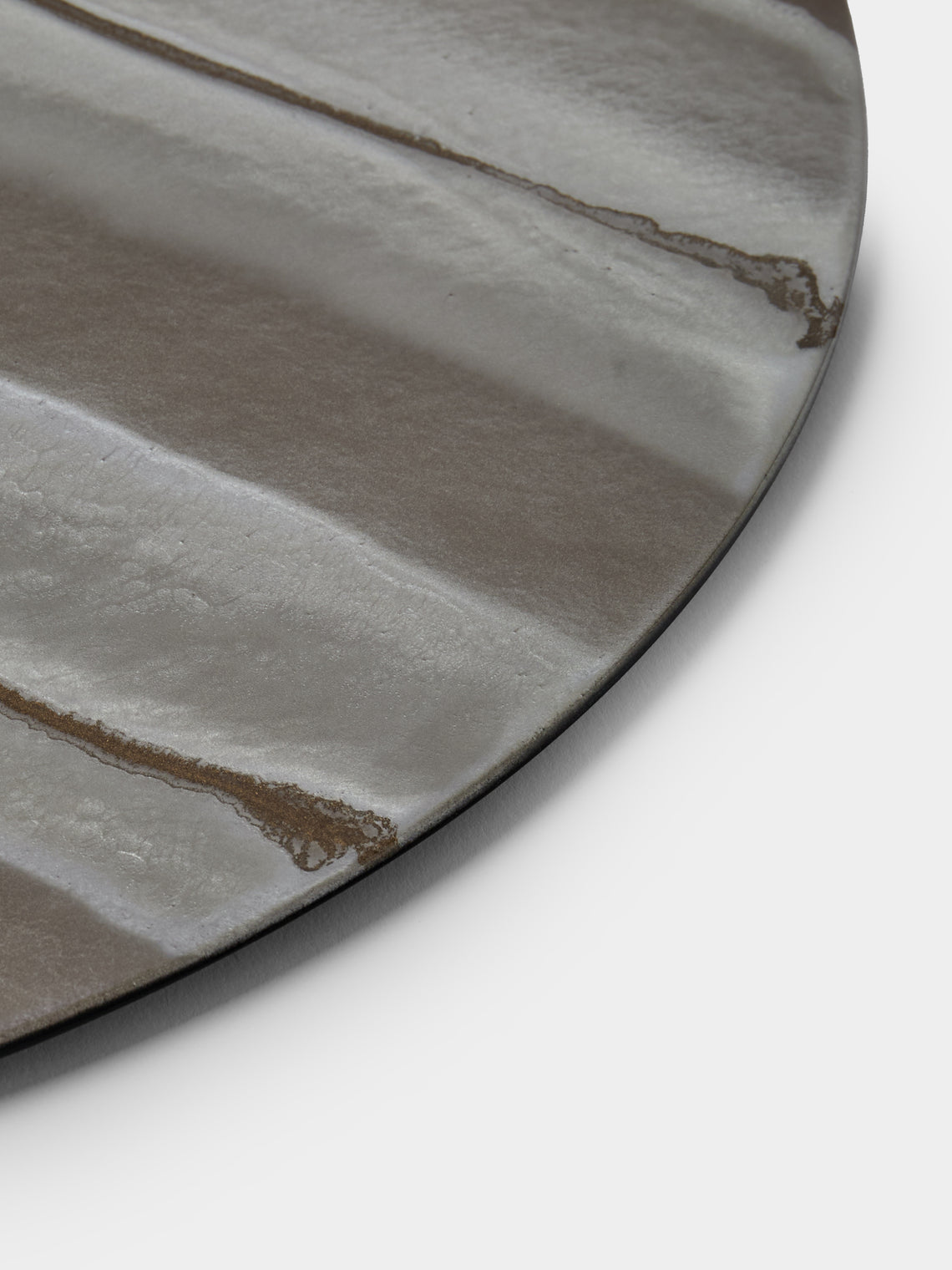 MAAR Design - | Set of 4 | Noce Hand-Painted Lacquered Placemats - Gray - ABASK