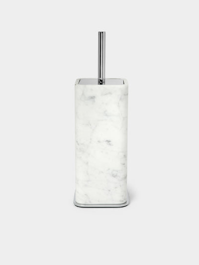 Giobagnara - Polo Marble Toilet Brush - White - ABASK - 
