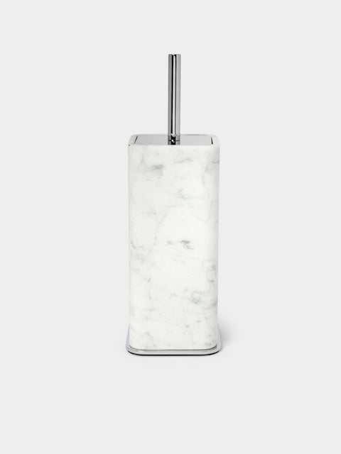Giobagnara - Polo Marble Toilet Brush - White - ABASK - 