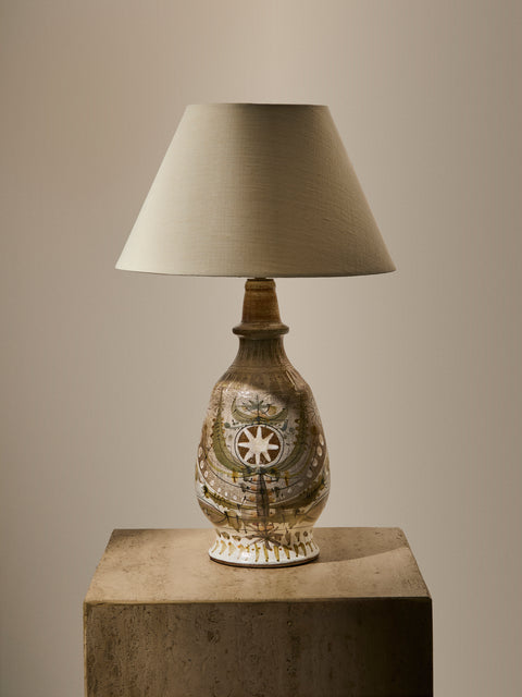 Antique and Vintage - 1970s French Ceramic Table Lamp - Multiple - ABASK