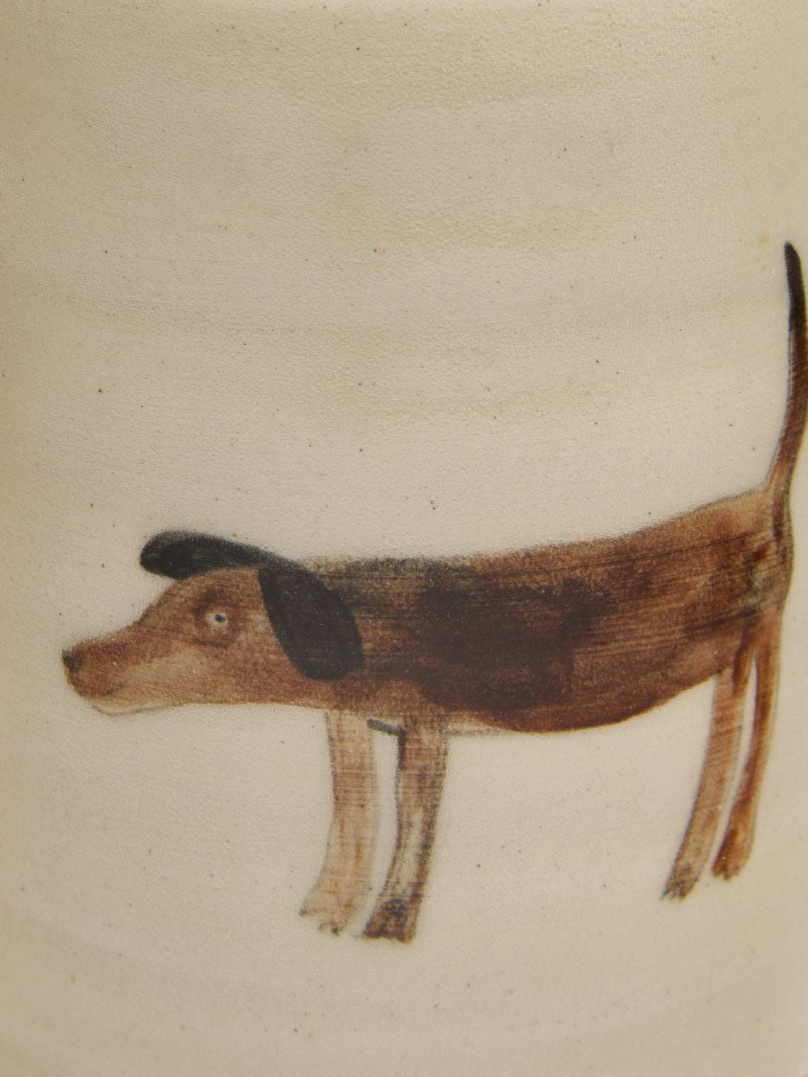 Liz Rowland - Long Dog Hand-Painted Ceramic Mug - Multiple - ABASK