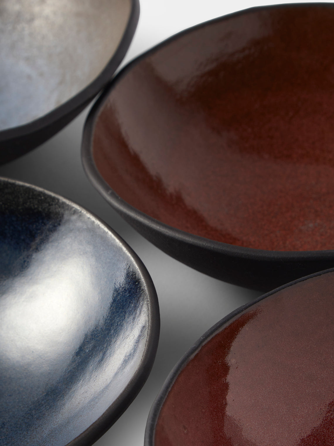 Hana Karim Studio - Hand-Built Stoneware Breakfast Bowls (Set of 4) - Multiple - ABASK