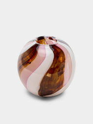 Moonarij - Babymoon Hand-Blown Glass Vase (4.5in/12cm) - Pink - ABASK - 