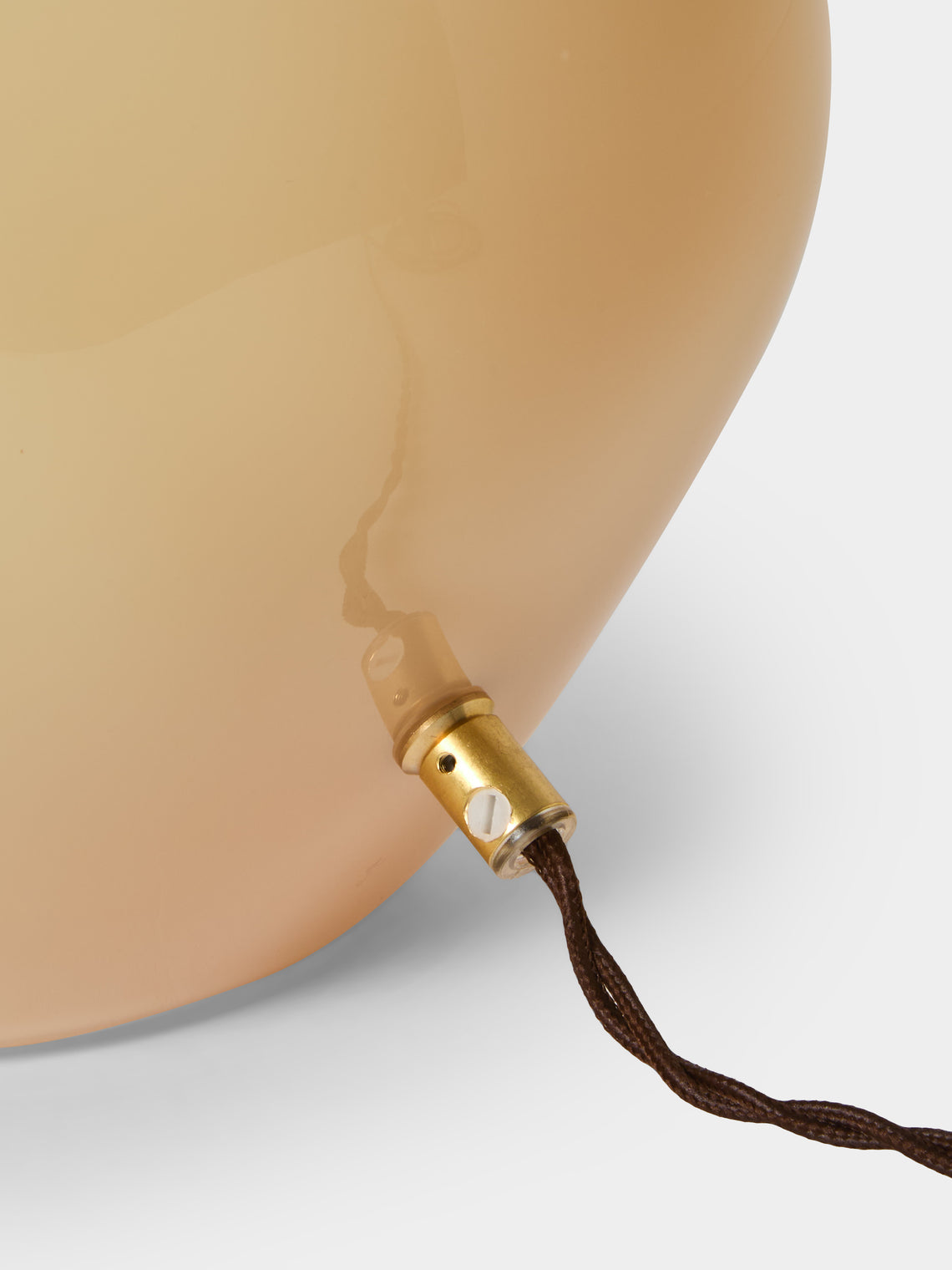 Helle Mardahl Studio - Bon Bon Hand-Blown Glass Table Lamp - Yellow - ABASK