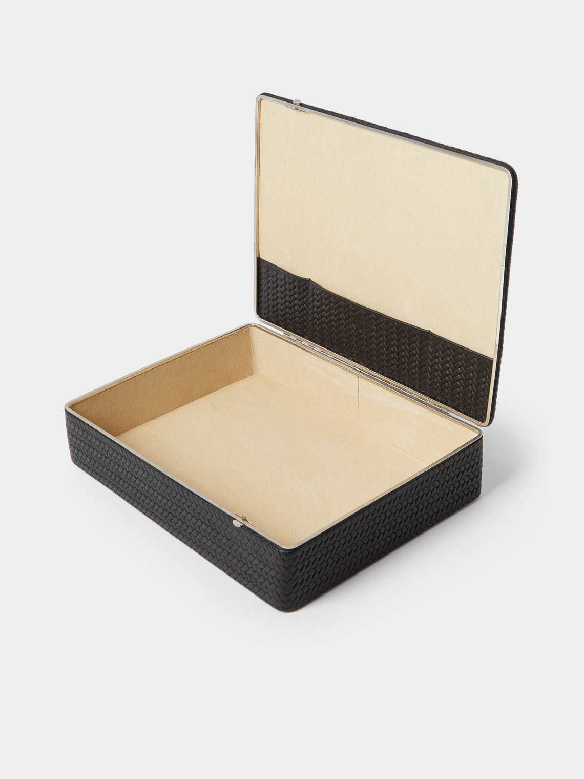 F. Hammann - Leather A4 Document Box - Black - ABASK