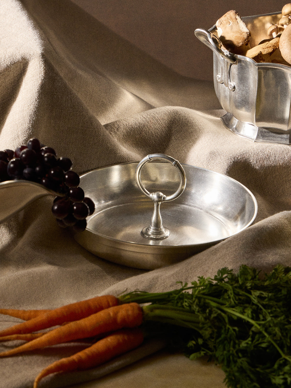 Cosi Tabellini - Osteria Pewter Bowl - Silver - ABASK
