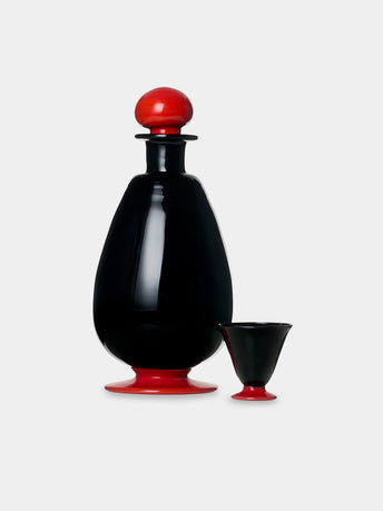 NasonMoretti - Archive Revival 1923 Hand-Blown Murano Glass Collection - Black - ABASK - 