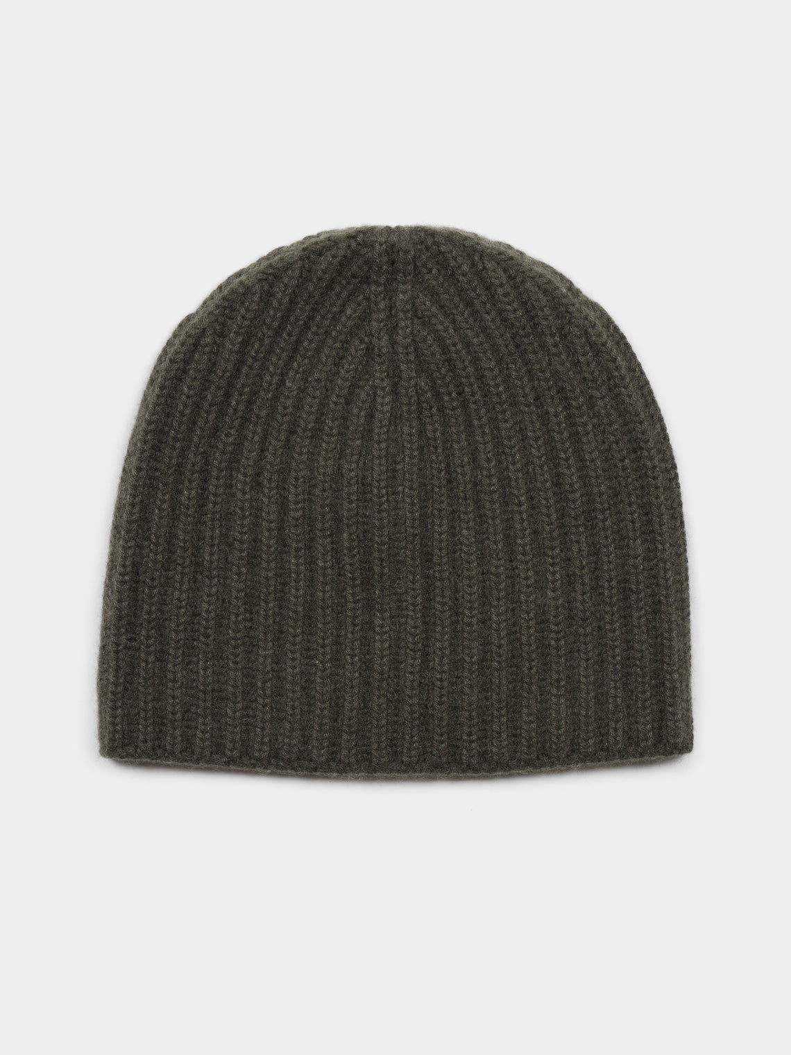 Dusan - Knitted Cashmere Beanie | One Size - Green - ABASK - 