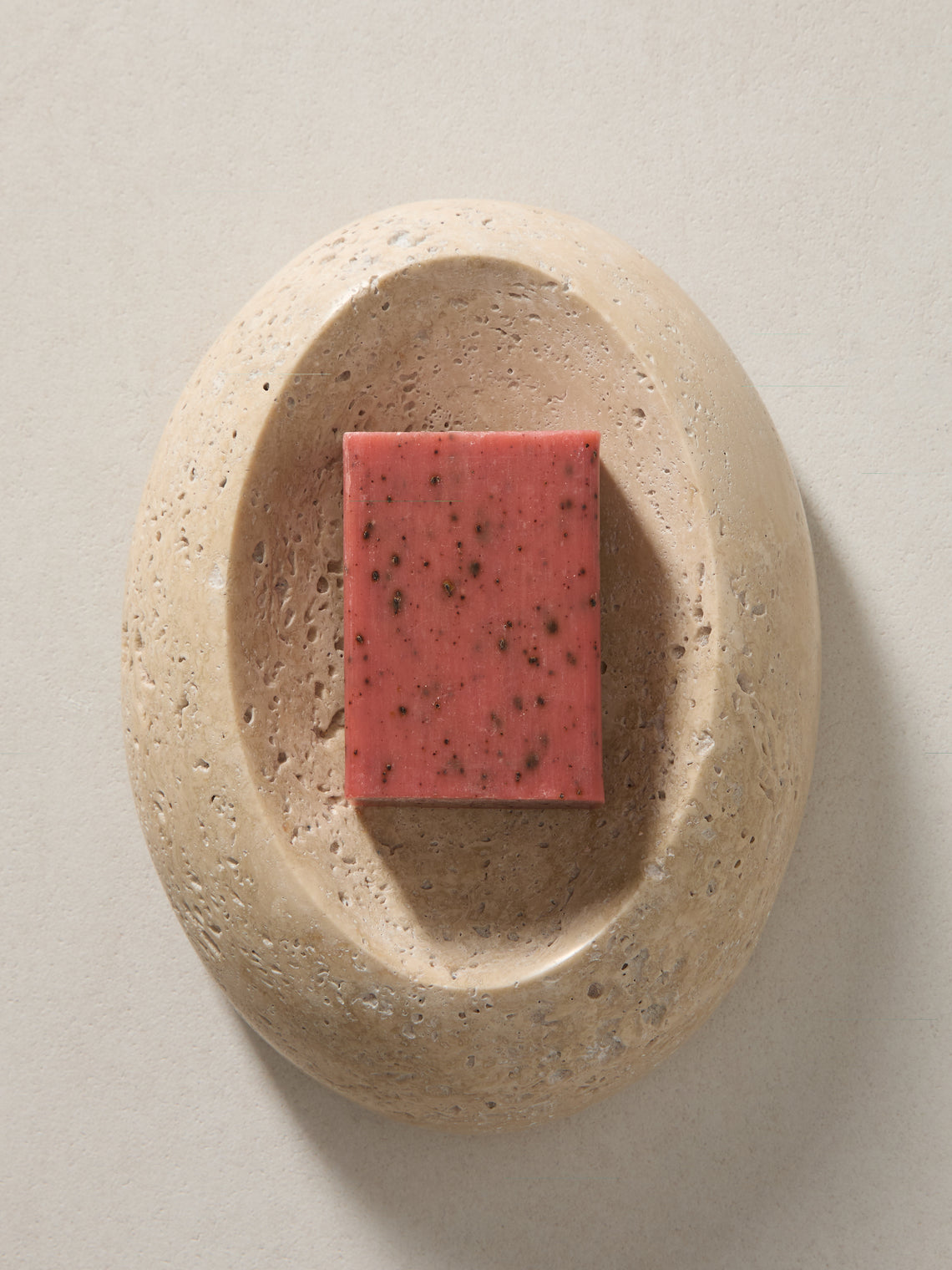 Anastasio Home - Droplet Marble Soap Dish - Beige - ABASK
