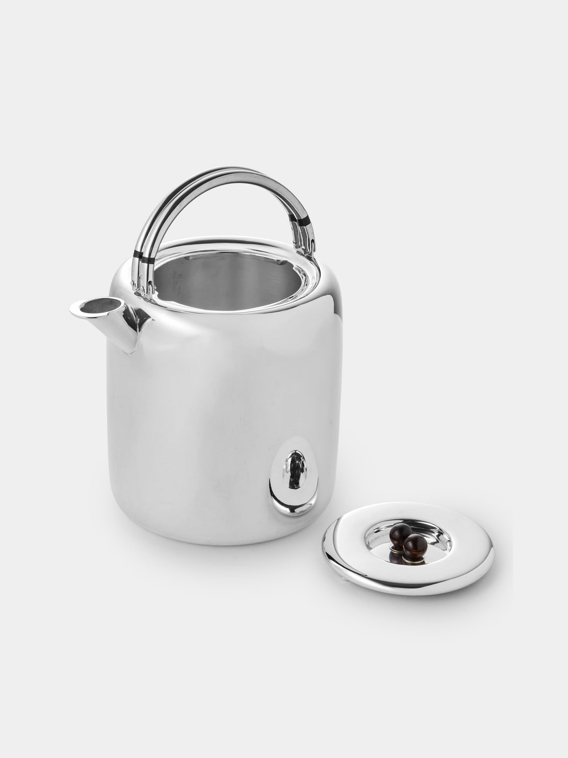San Lorenzo - 1988 Afra and Tobia Scarpa Sterling Silver Tea Service (Set of 3) - Silver - ABASK