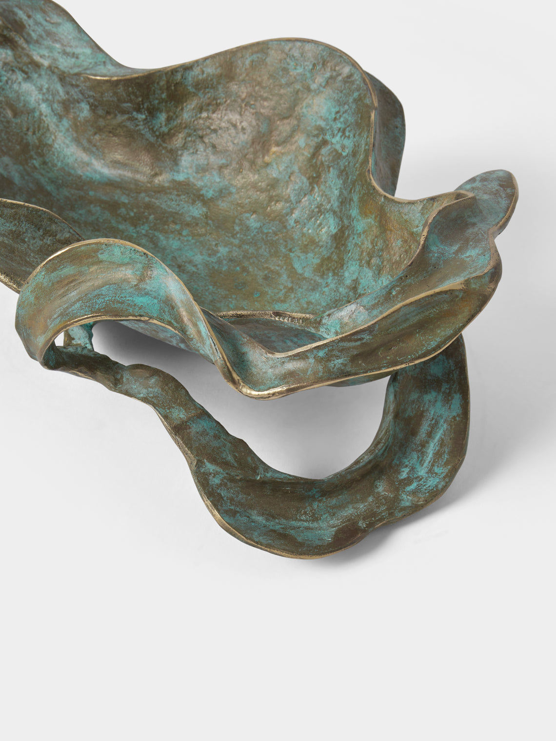 Viya - Glory Lily Brass Bowl - Brass - ABASK