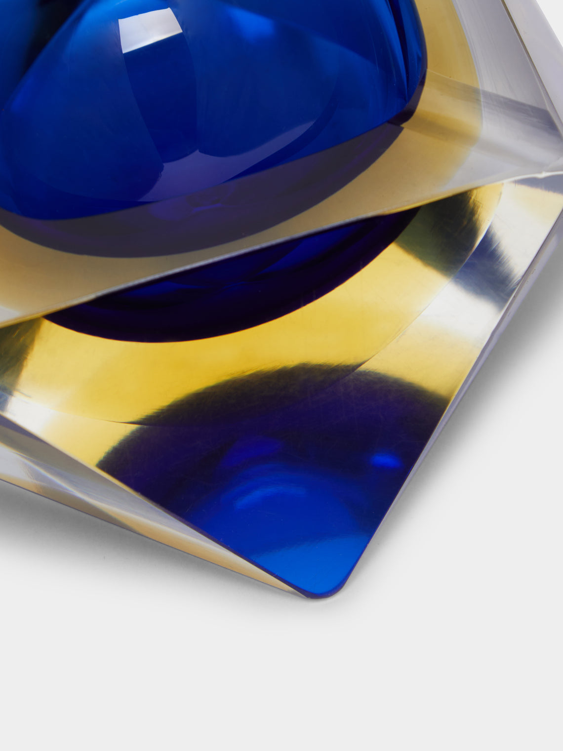 Antique and Vintage - 1950s Flavio Poli Murano Glass Ashtray -  - ABASK