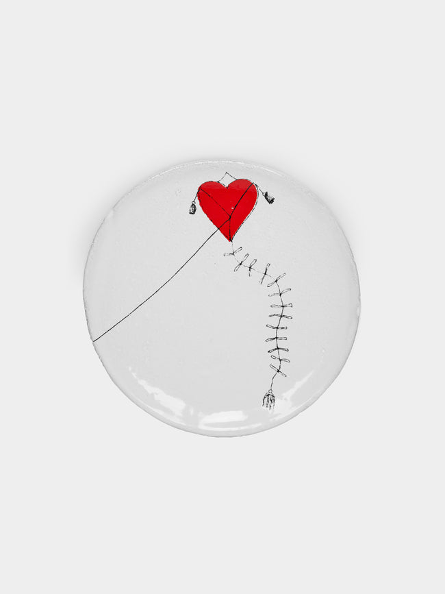 Astier de Villatte - Heart Kite Small Dish -  - ABASK - 