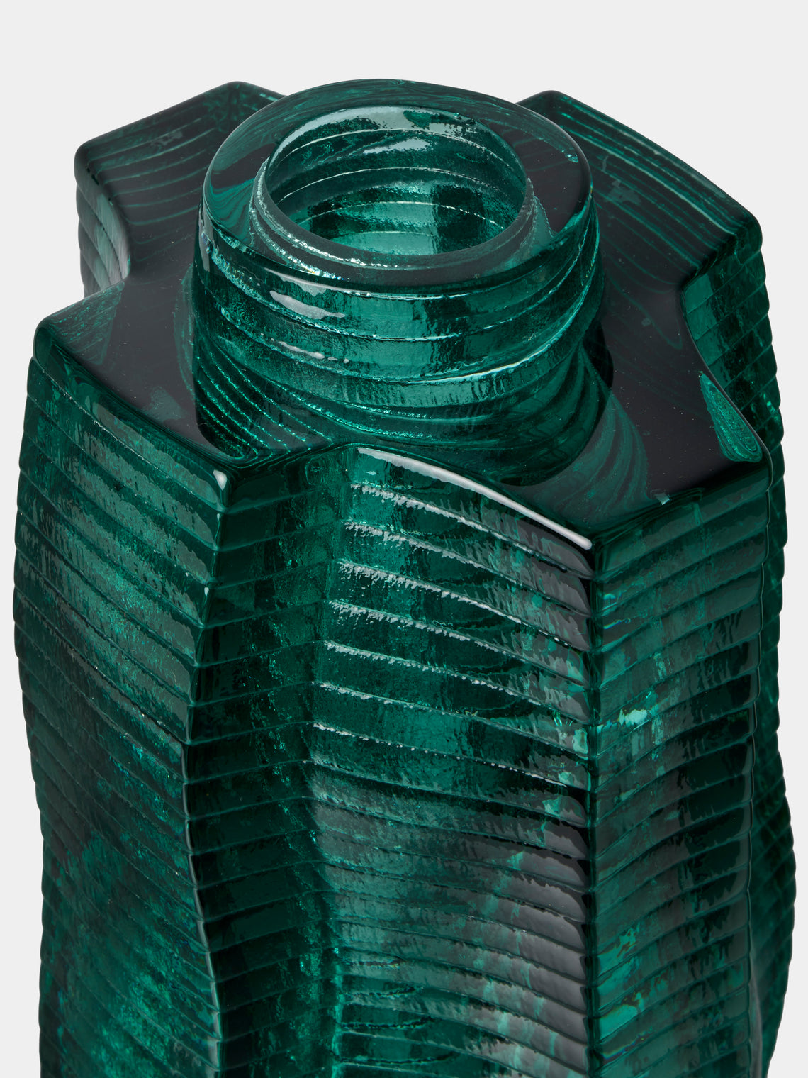 Isabella Kullmann - No. 8 Hand-Blown Glass Vase - Green - ABASK
