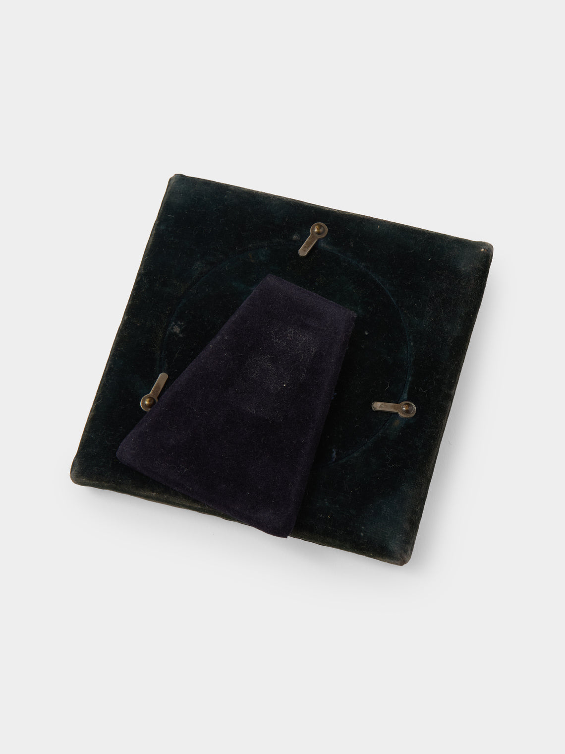 Antique and Vintage - 1903 British Chester Sterling Silver Photo Frame (3") - Silver - ABASK