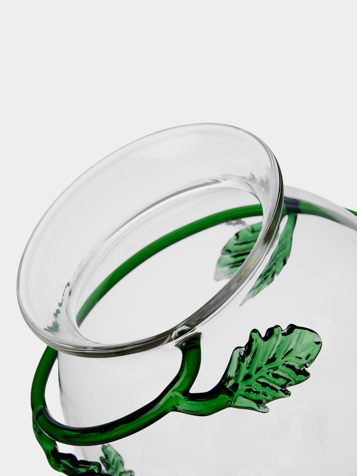 Casarialto - Liana Hand-Blown Glass Bud Vase (5in/13cm) - Clear - ABASK