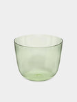 Lobmeyr - Alpha Hand-Blown Crystal Water Tumbler (Set of 2) - Green - ABASK- 
