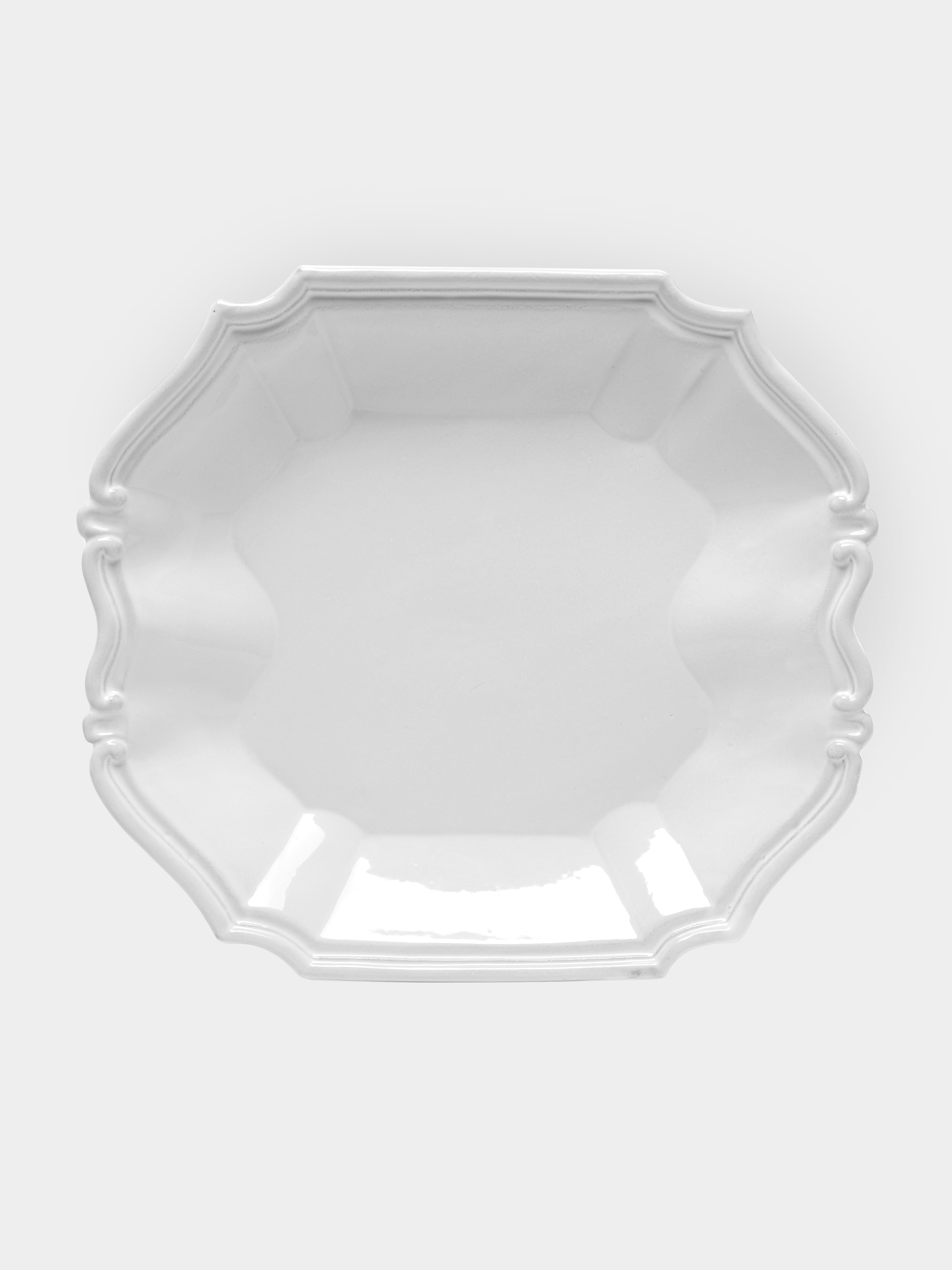 Régence Hand-Glazed Ceramic Medium Platter