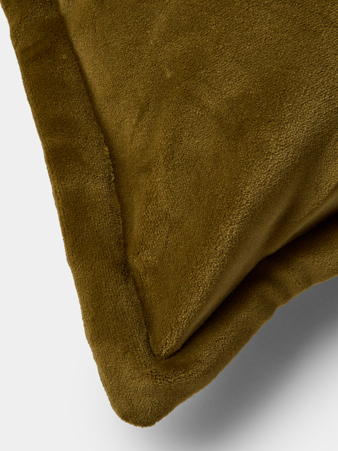 De Le Cuona - Vienna Cotton Sofa Cushion (21.5in/55cm) - Green - ABASK
