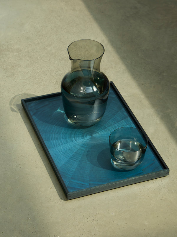 Mori Kougei - Indigo-Dyed Wood Tray -  - ABASK