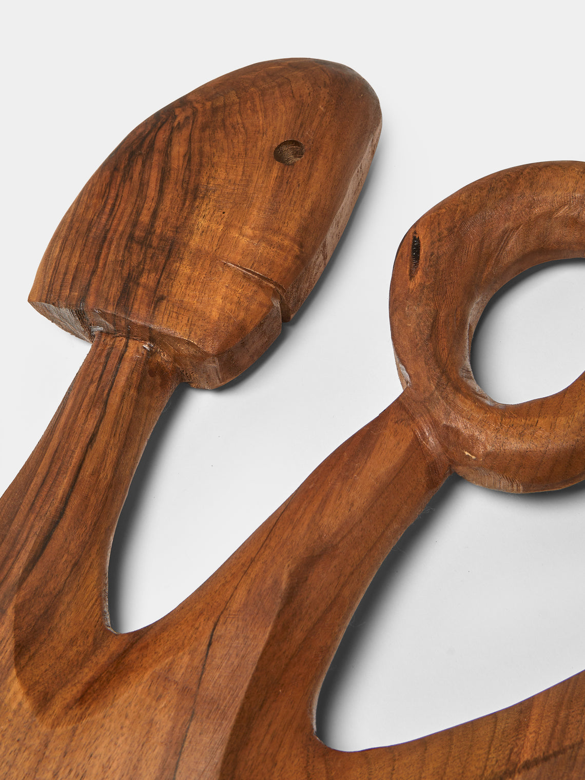 Eliot Daguet - Hand-Carved Walnut Serving Board - Brown - ABASK