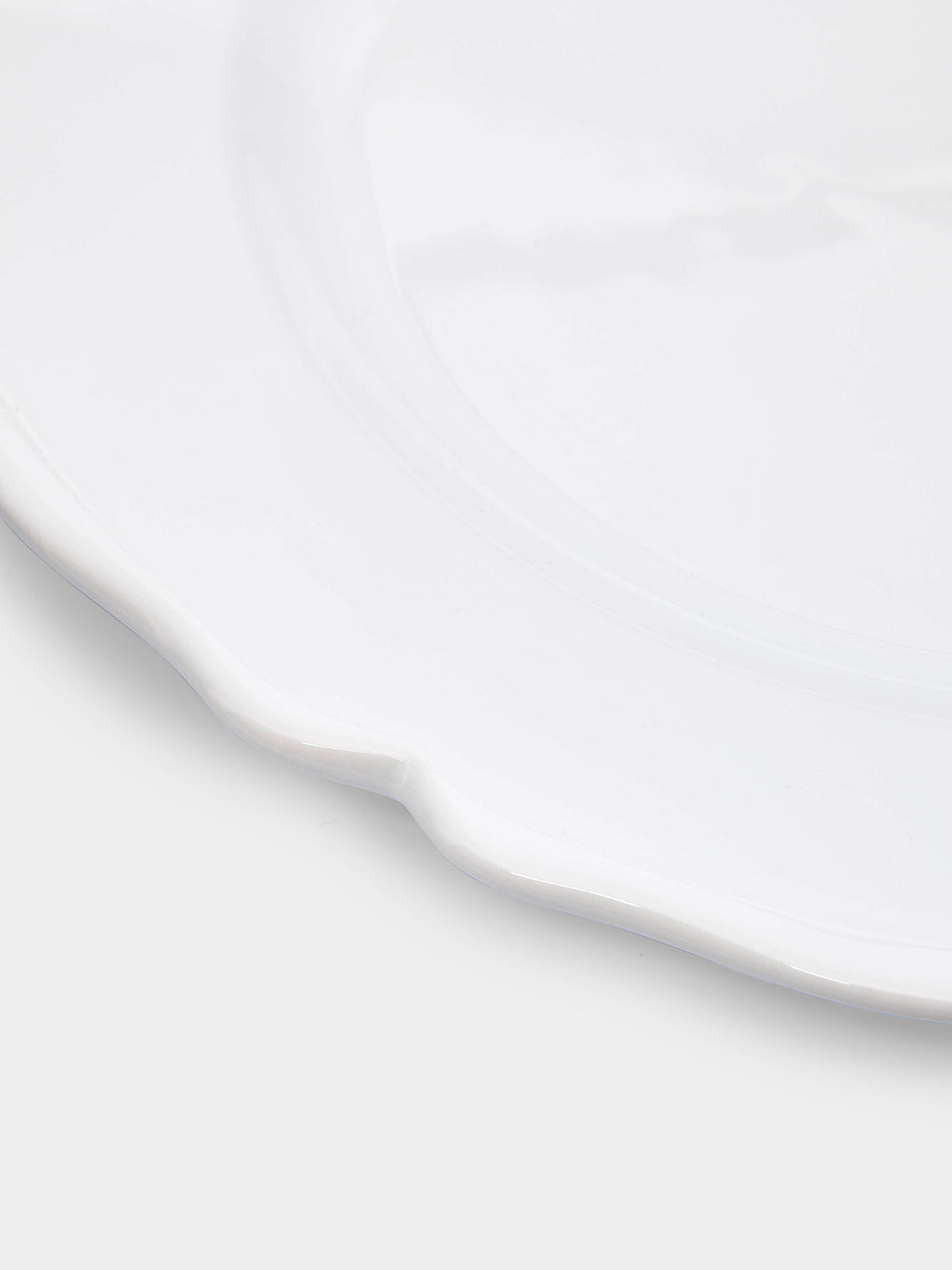 Bourg Joly Malicorne - Festons Ceramic Dinner Plates (Set of 4) -  - ABASK