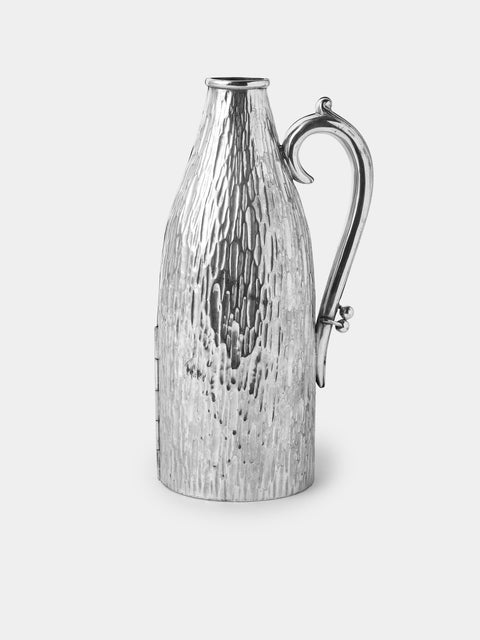 Antique and Vintage - 1900s Silver-Plated Bottle Holder - Silver - ABASK - 