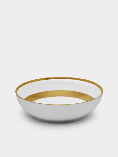 Robert Haviland & C. Parlon - Wiliam Porcelain Cereal Bowls (Set of 2) - Gold - ABASK- 