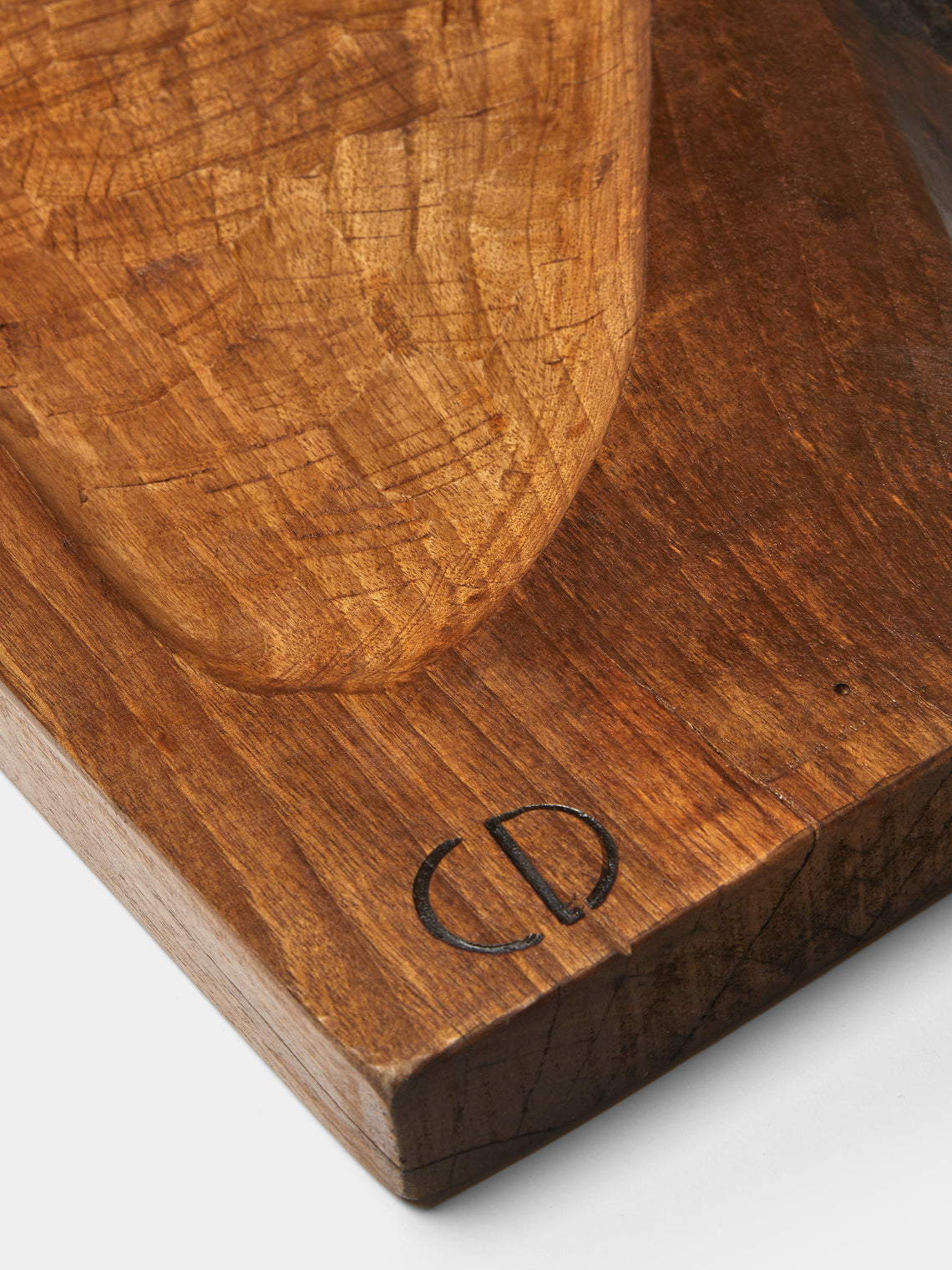 Eliot Daguet - Hand-Carved Walnut Serving Board - Brown - ABASK