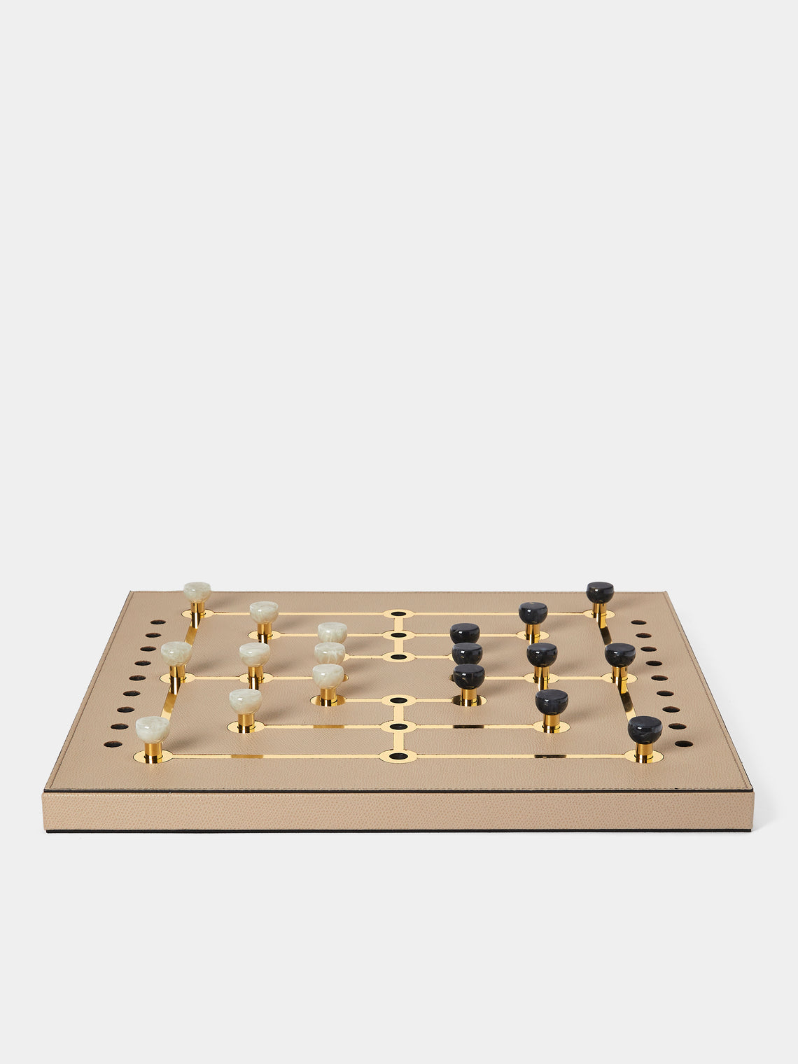 Pinetti - Leather Mill Set - Taupe - ABASK - 