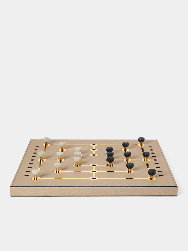 Pinetti - Leather Mill Set - Taupe - ABASK - 