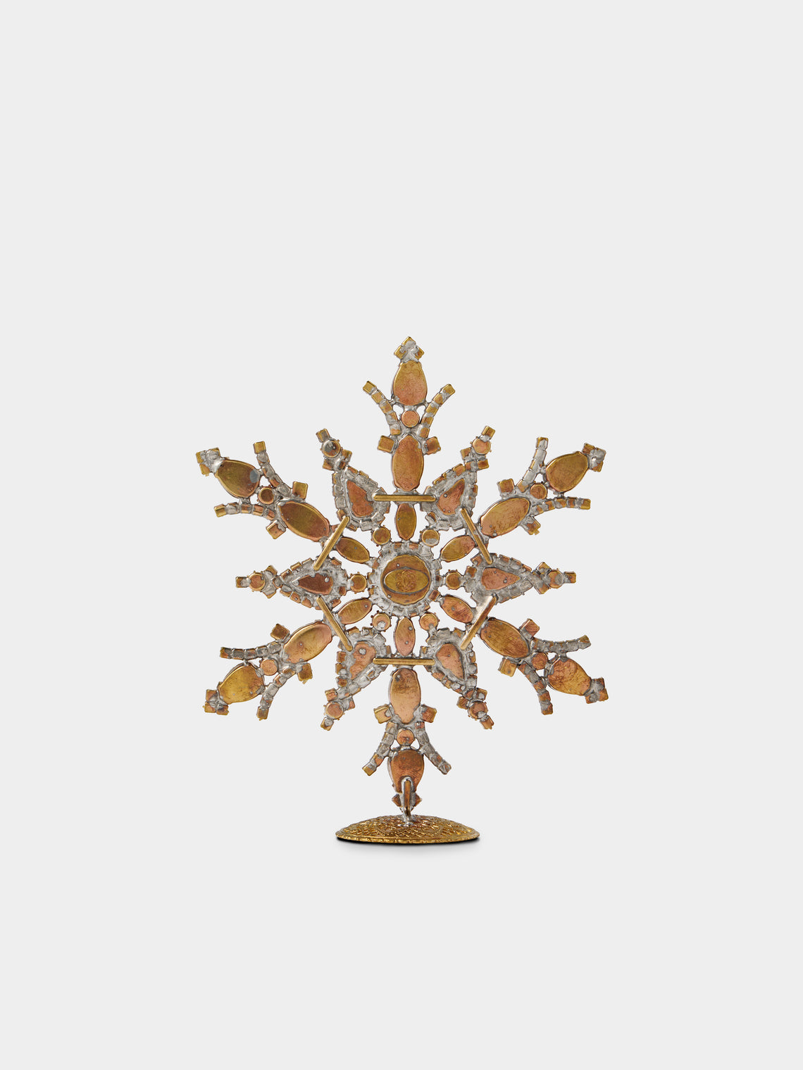 ABASK Decorations - Czech Crystal Snowflake - Clear - ABASK