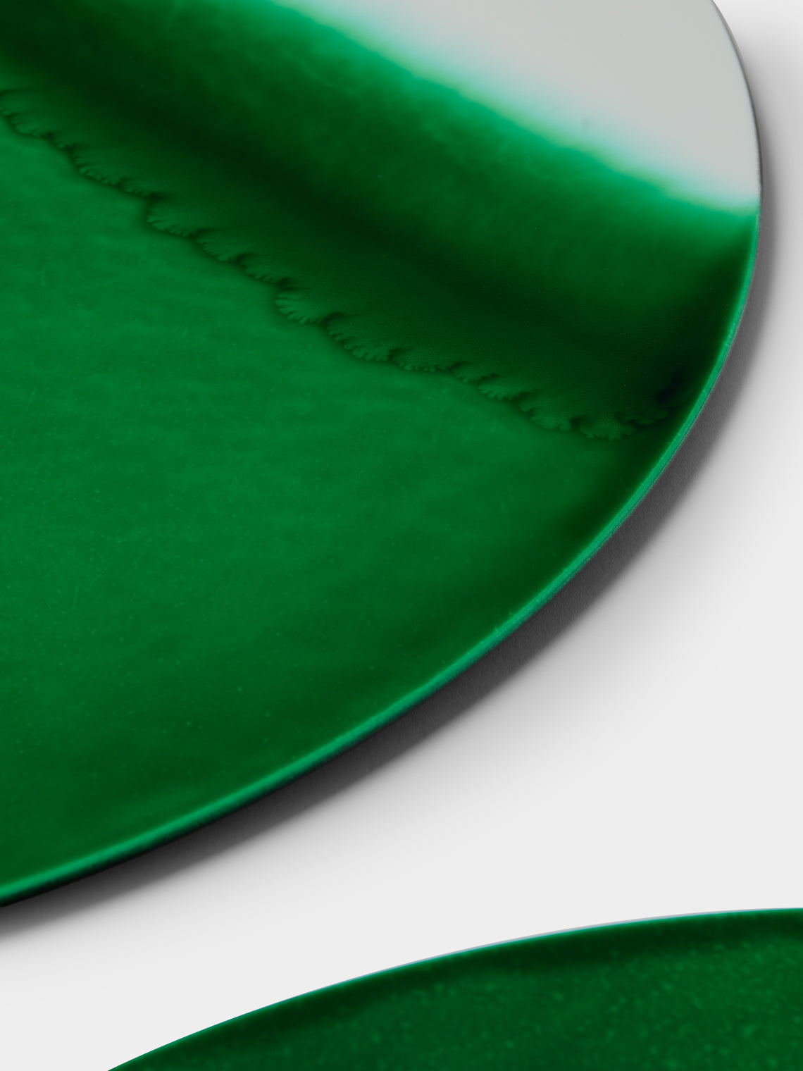 MAAR Design - | Set of 4 | Malachite Hand-Painted Lacquered Placemats - Green - ABASK