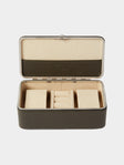 F. Hammann - Leather Large Jewelry Box - Green - ABASK - 