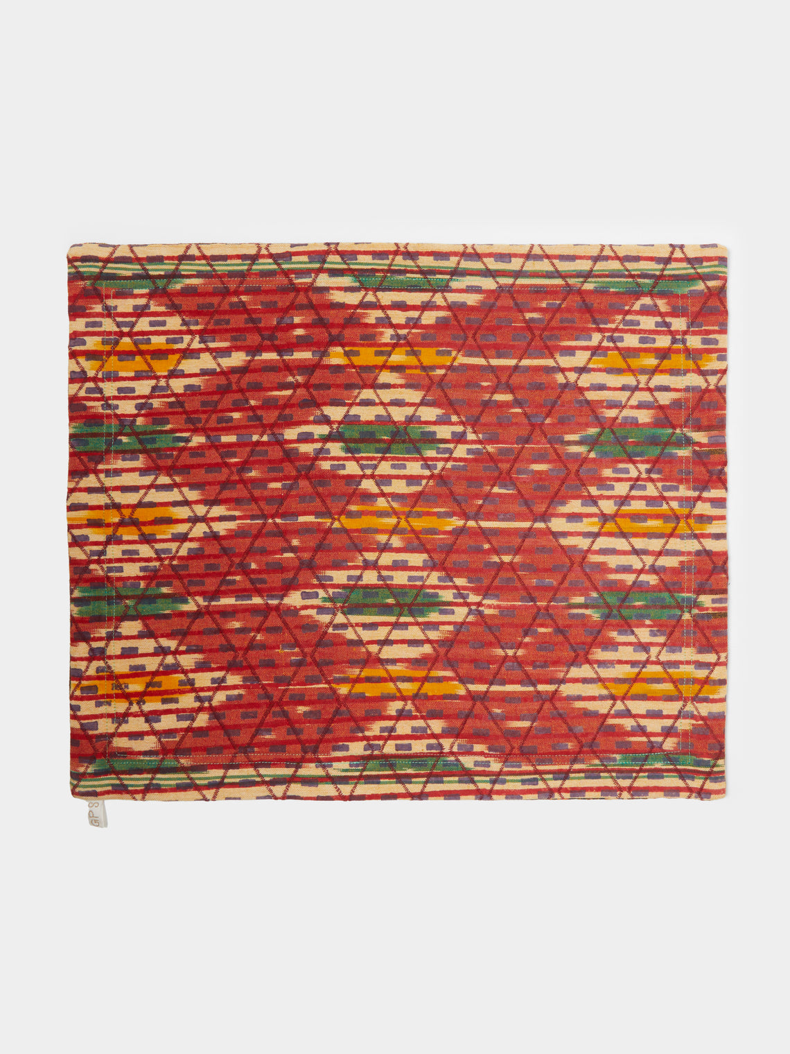 Gregory Parkinson - Block-Printed Cotton Reversible Placemats (Set of 4) -  - ABASK - 