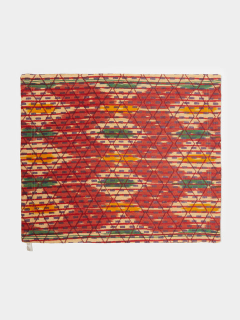 Gregory Parkinson - Block-Printed Cotton Reversible Placemats (Set of 4) -  - ABASK - 