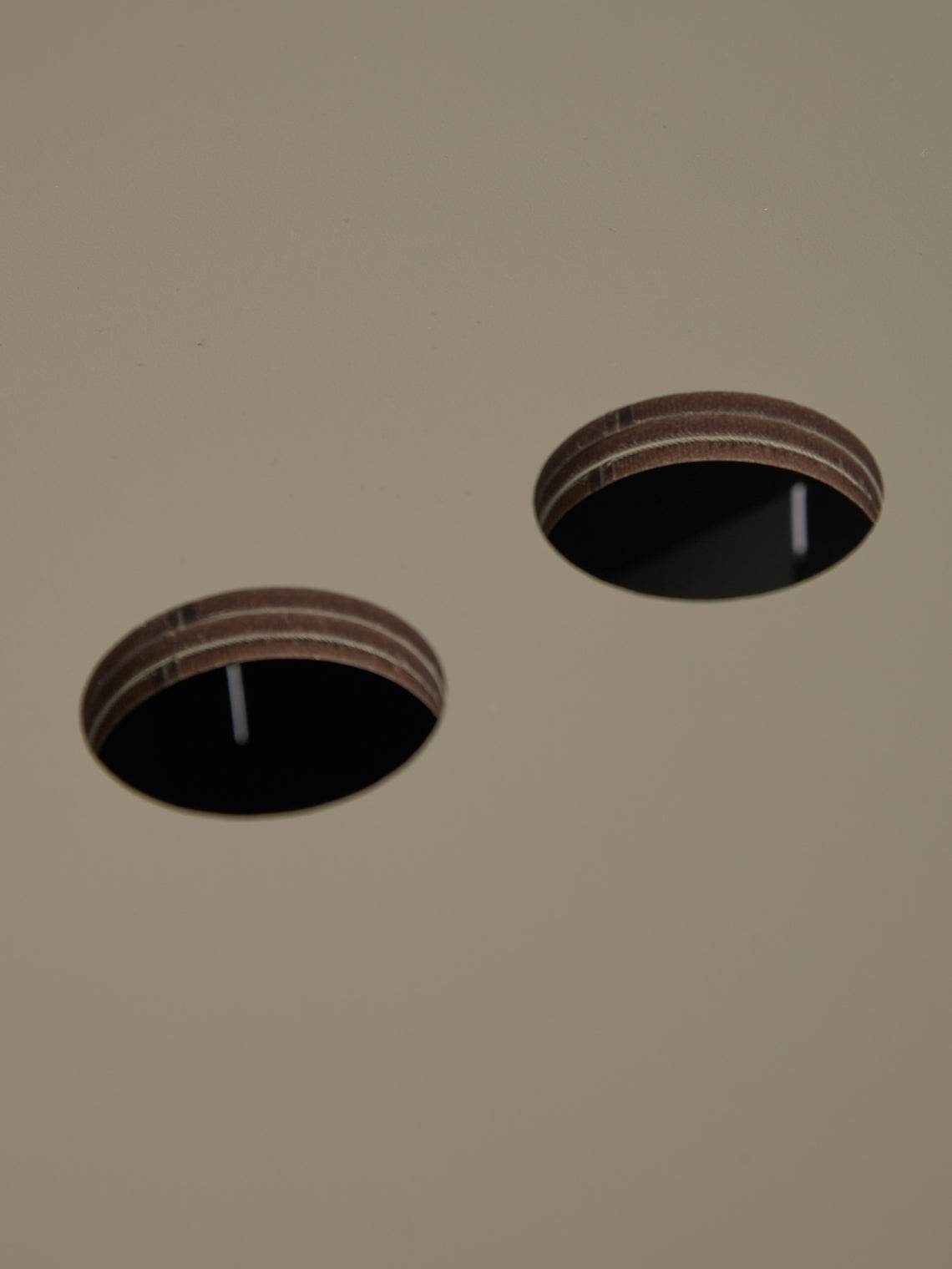 RUDI - Cancun No. 09 Leather Round Basket - Multiple - ABASK