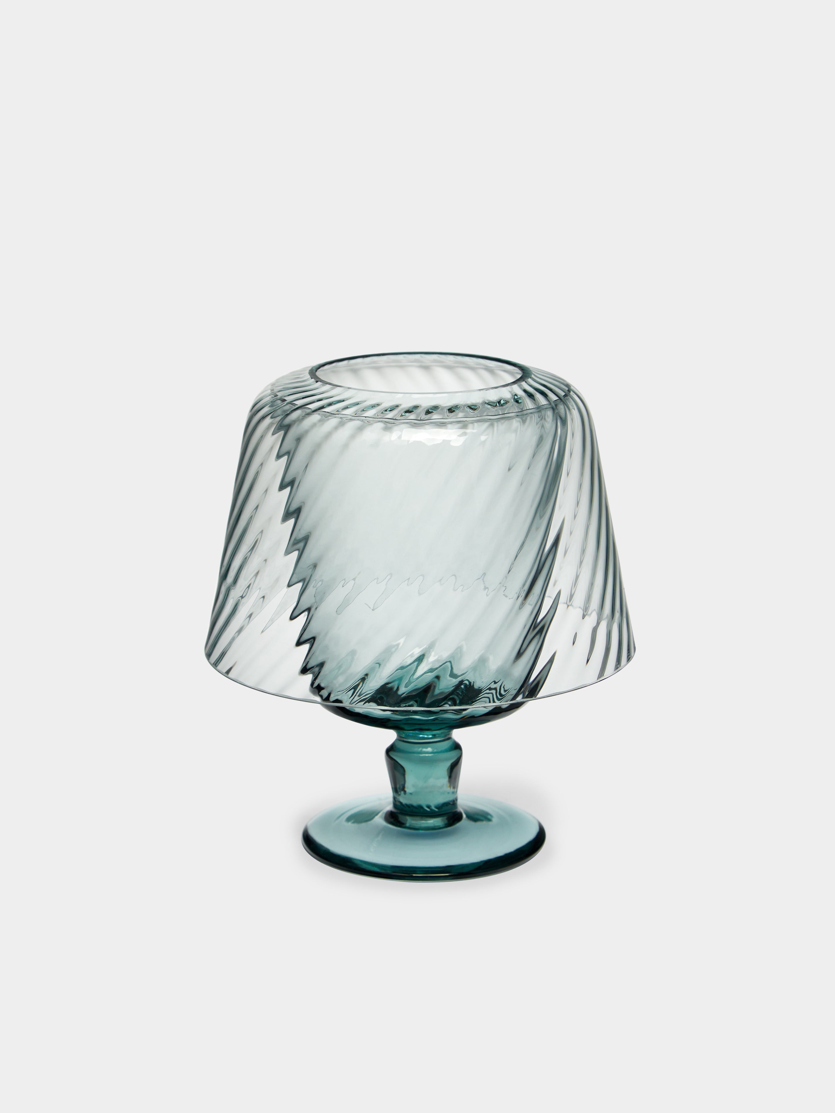Hand-Blown Glass Small Tealight Holder