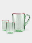 Giberto - Fizzy Hand-Blown Murano Glass Collection - Green - ABASK - 