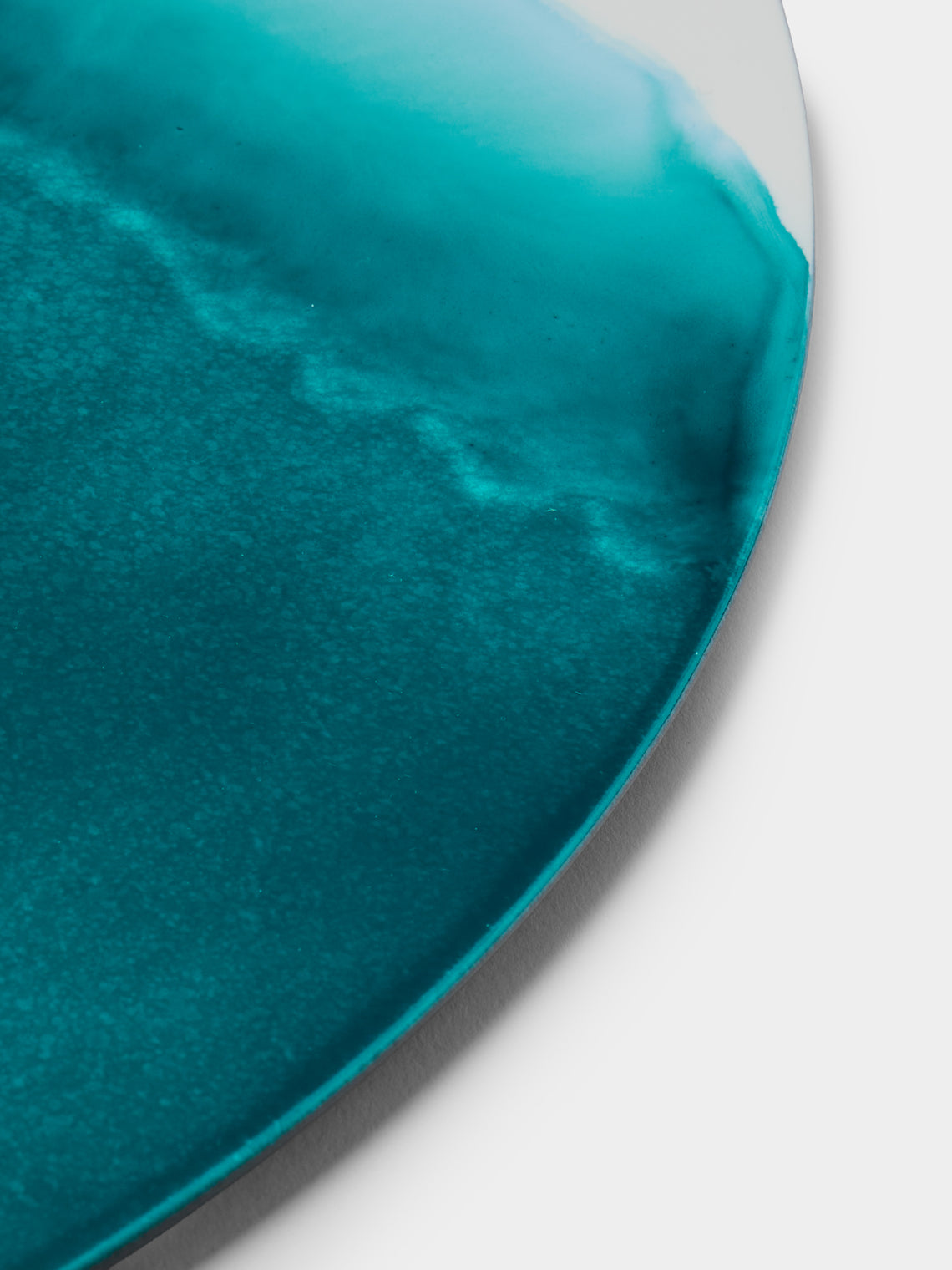 MAAR Design - | Set of 4 | Oceano Hand-Painted Lacquered Placemats - Blue - ABASK