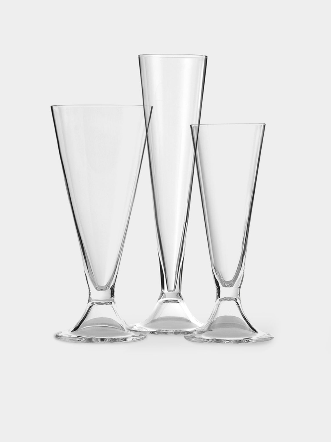 Carlo Moretti - Ovale Hand-Blown Murano Glass Collection - Clear - ABASK - 