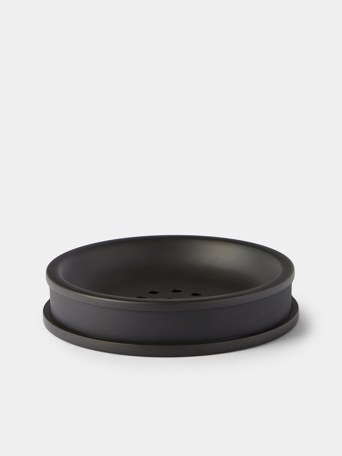 Giobagnara - Positano Leather Soap Dish - Bronze - ABASK - 