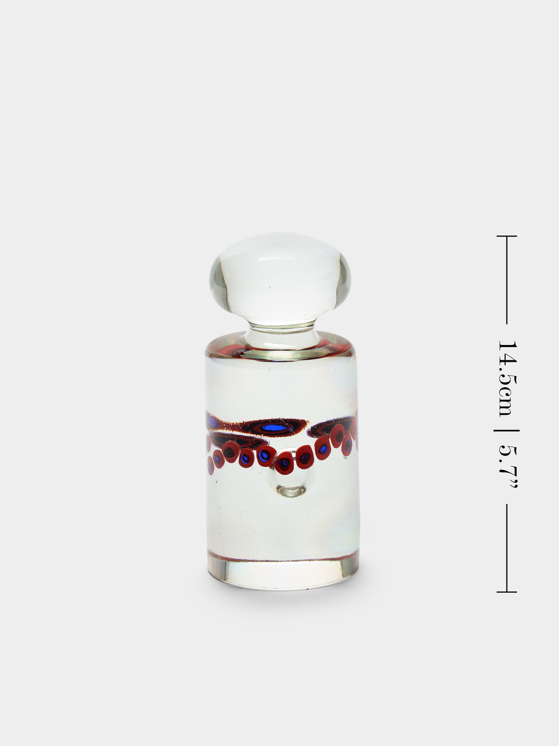 Antique and Vintage - 1960s Murano Glass Paperweight - Clear - ABASK