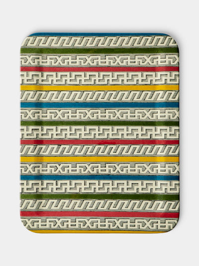 Fornasetti - Bordi Antichi Wood Tray (23.5in/60cm) - Multiple - ABASK - 