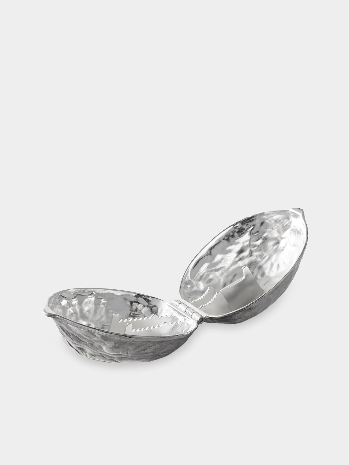 Antique and Vintage - Mid-Century Silver-Plated Nutcracker - Silver - ABASK