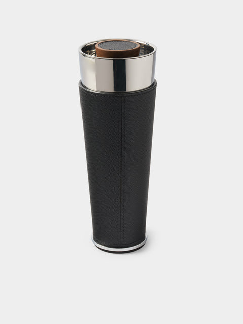 Giobagnara - Ocean Leather Cocktail Shaker - Black - ABASK - 